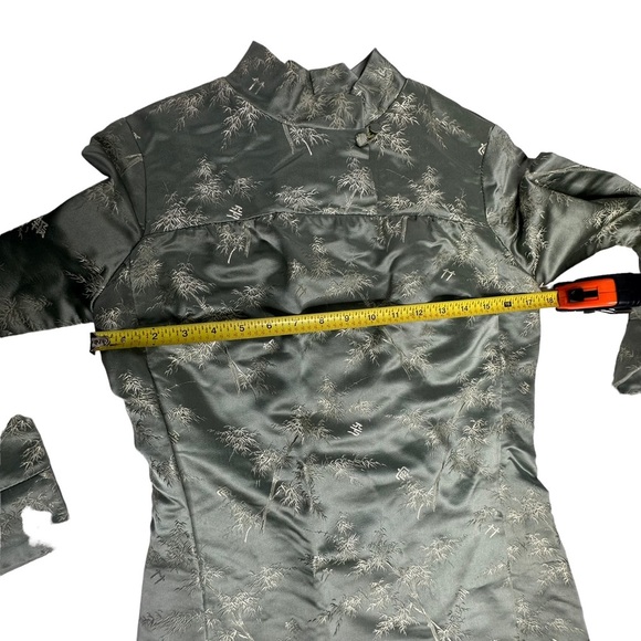 Vintage Late 70’s Tailor Made Quilted Silk Kimono Dress. app m - Picture 12 of 12